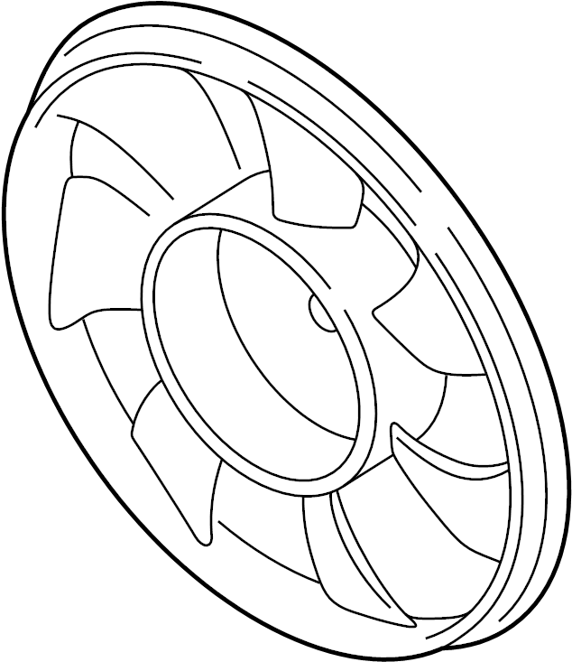 View 9773725000 A/C Condenser Fan Blade Full-Sized Product Image