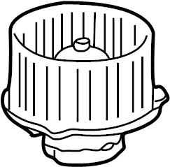 View 971132D010 Motor. Blower. HVAC. Fan.  Full-Sized Product Image
