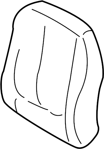 View 883602D100CJU Seat Back Cushion Cover (Front, Rear) Full-Sized Product Image