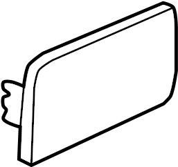 View 695102D003 Fuel Filler Door Full-Sized Product Image