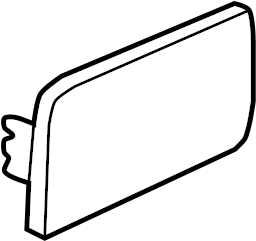 View 695102D203 Fuel Filler Door Full-Sized Product Image