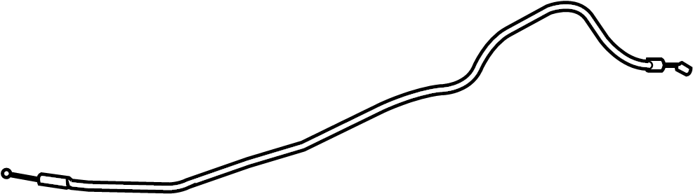 View 811902H000 Hood Release Cable Full-Sized Product Image