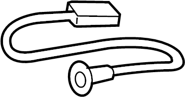 View 962702H201 Battery Ground Strap Full-Sized Product Image