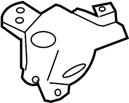 View 218302H100 Engine Mount (Front, Lower) Full-Sized Product Image