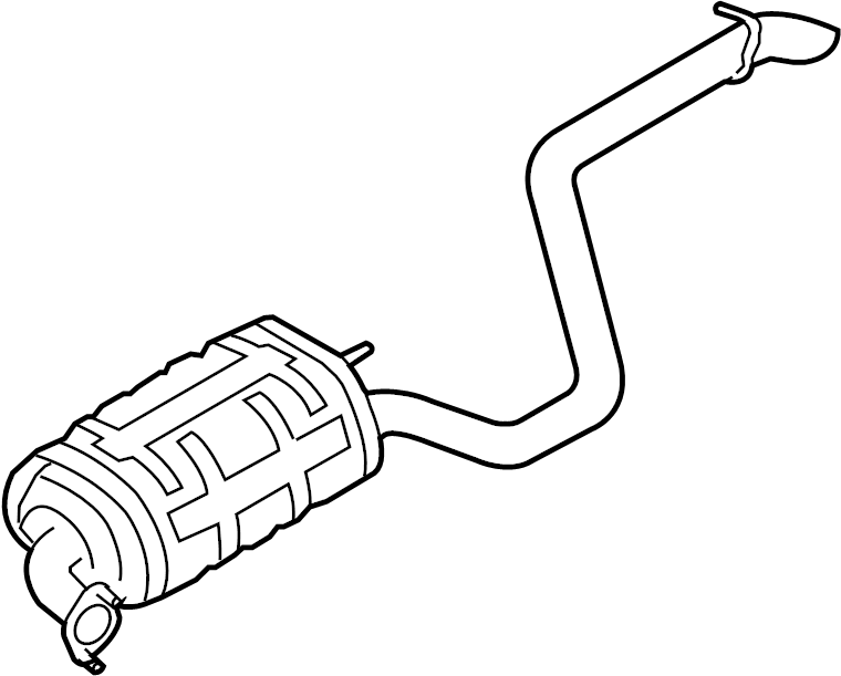 View 287002H300 Exhaust Muffler Full-Sized Product Image