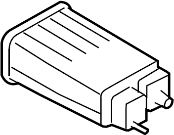 View 314202H500SJ Vapor Canister.  Full-Sized Product Image