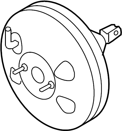 View HG9Z2005F Power Brake Booster Full-Sized Product Image