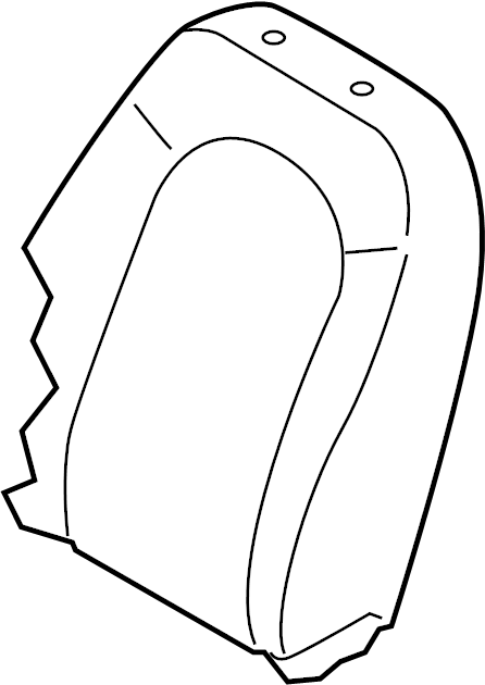 View 884602H230AAK Seat Back Cushion Cover (Front, Rear) Full-Sized Product Image