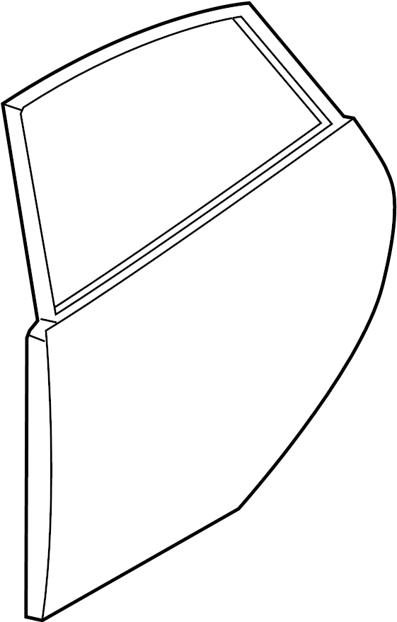 View 770042H010 Door Shell (Right, Rear) Full-Sized Product Image