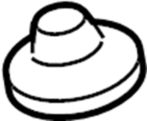 View 553392H000 Suspension Strut Mount Cap (Upper) Full-Sized Product Image