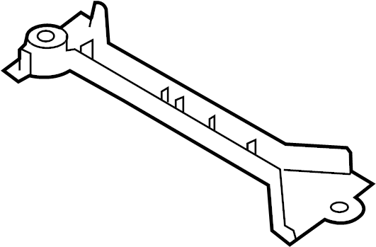View 656302L210 Floor Pan Crossmember (Front, Rear, Upper) Full-Sized Product Image