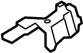 View 791102L000 Hood Hinge (Left) Full-Sized Product Image
