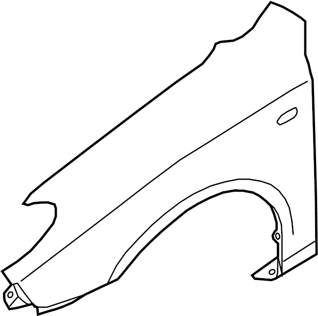 View 663112L010 Fender (Left) Full-Sized Product Image