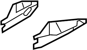 View 847902L0004W Instrument Panel Trim Panel (Left, Lower) Full-Sized Product Image