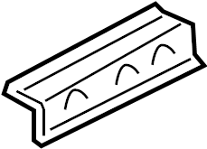 View 714562L200 Quarter Panel Reinforcement (Left, Upper) Full-Sized Product Image
