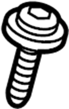 View 814562G000 Striker. SCREW. Bolt. Lock. Plate.  Full-Sized Product Image