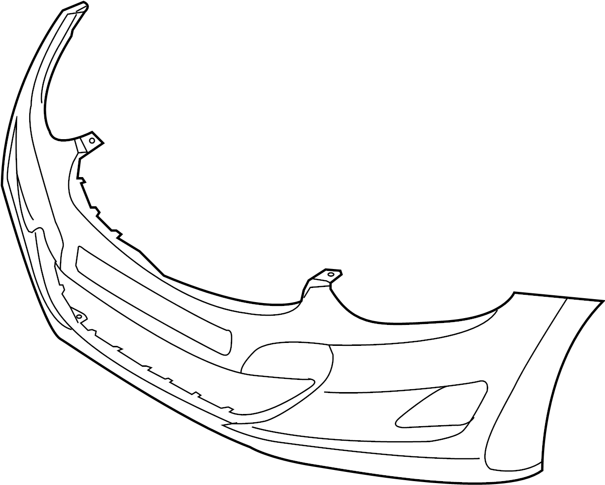 View 865113Y000 COVER-FR BUMPER Full-Sized Product Image