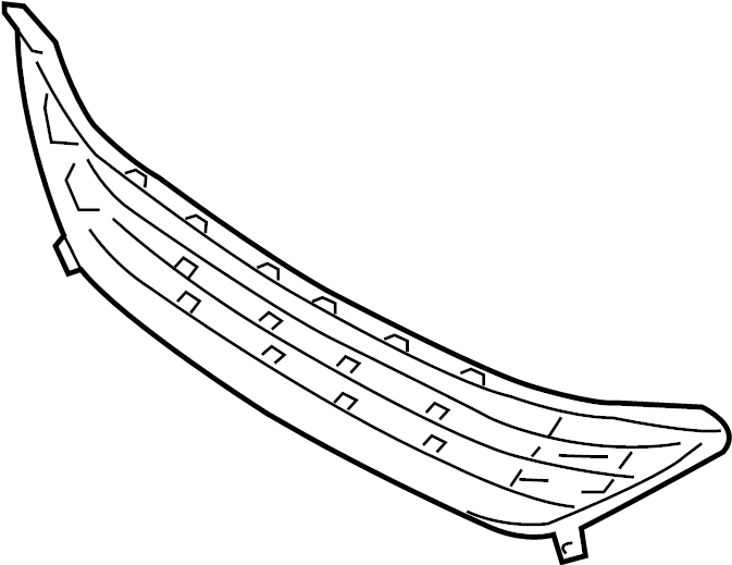 View 865603X710 Grille (Front, Lower) Full-Sized Product Image