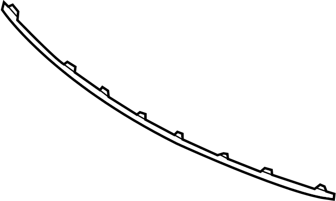 View 865913X500 Radiator Support Air Deflector (Front, Upper, Lower) Full-Sized Product Image