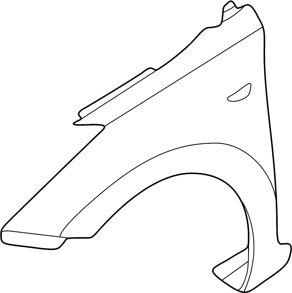 View 663113X000 Fender (Left) Full-Sized Product Image