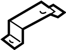 View 645133X000 Fender Bracket (Front, Upper, Lower) Full-Sized Product Image