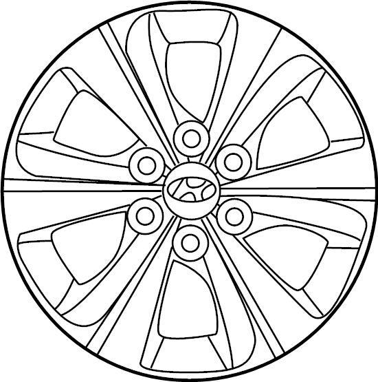 View 529603Y100 Wheel Cover Full-Sized Product Image