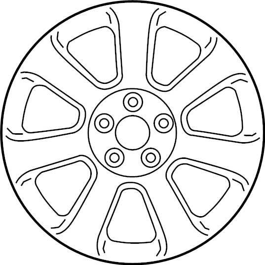 View 529103X350 Wheel Full-Sized Product Image