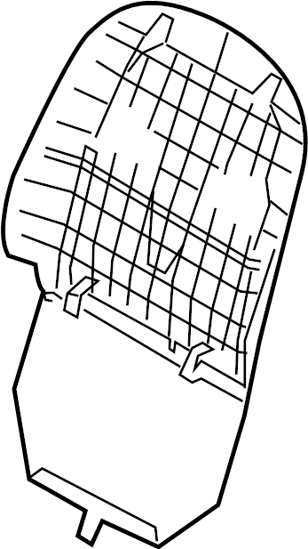 View 883913Y000RY BOARD ASSY-FR BACK(DRIVER) (BLACK) Full-Sized Product Image