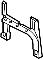 View 846223Y000 Console Bracket (Front, Rear) Full-Sized Product Image