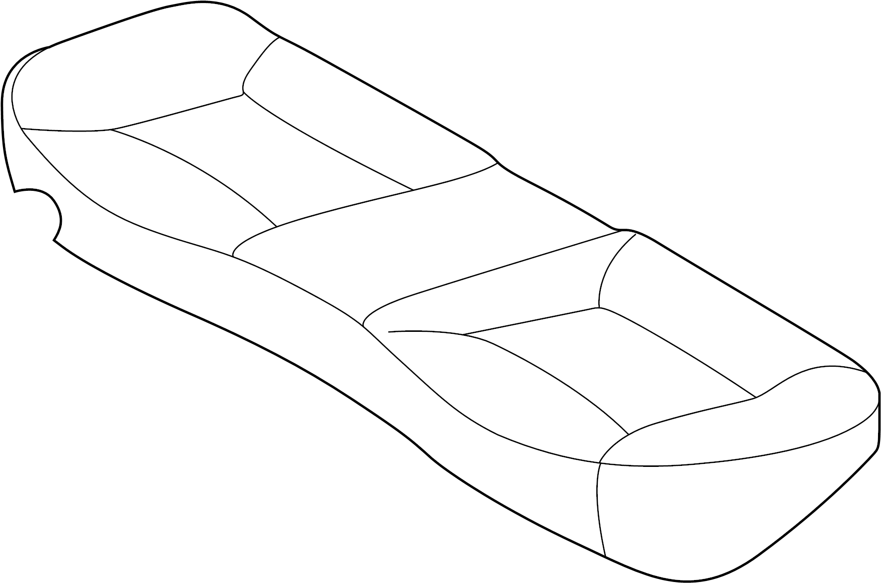 View 891603X000MSE Seat Cover (Rear) Full-Sized Product Image