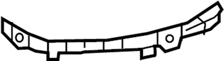 View 86554F2000 Bumper Guide (Right, Front, Upper, Lower) Full-Sized Product Image