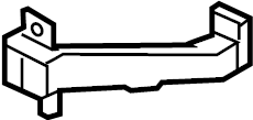 View 64118F2000 Bumper Cover Reinforcement (Left) Full-Sized Product Image