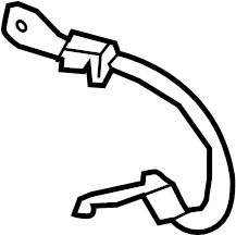 View 91861F2020 Negative cable. Wiring Assembly - Engine Ground.  Full-Sized Product Image