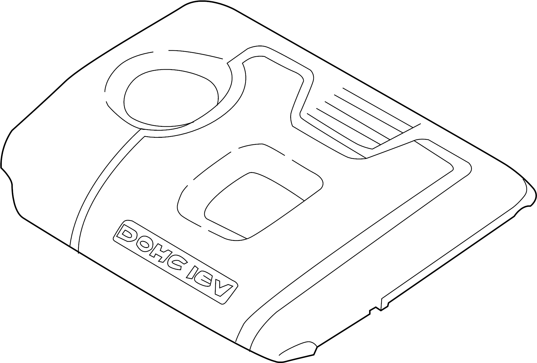 View 292402E061 Engine Cover Full-Sized Product Image
