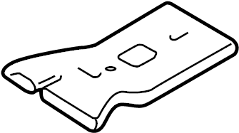 View 97375F3000 Instrument Panel Air Duct (Right, Rear) Full-Sized Product Image
