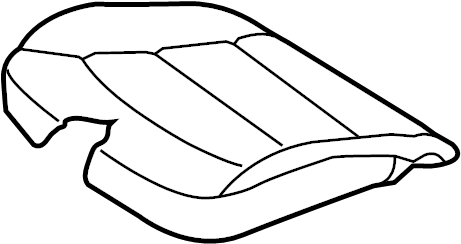 View 88160F2051XFN Seat Cover (Left, Front) Full-Sized Product Image