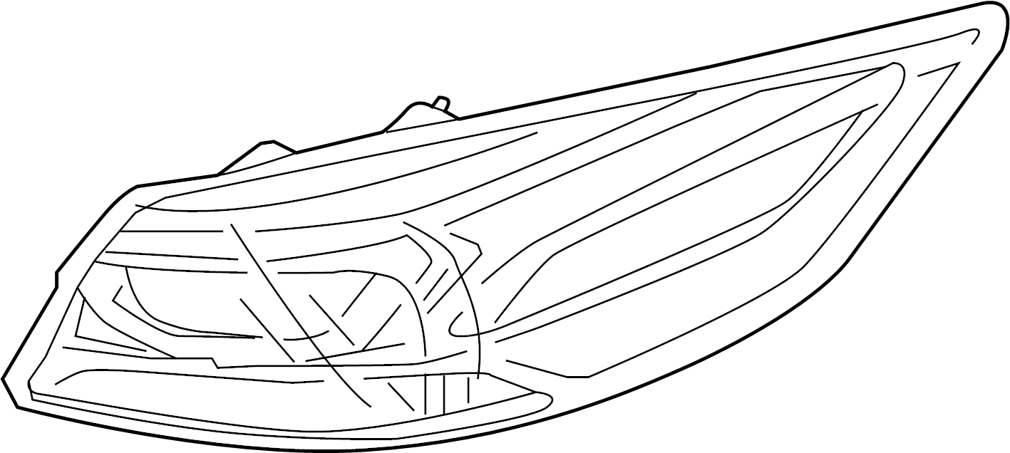 View 92402F2410 Tail Light Assembly (Right, Rear) Full-Sized Product Image