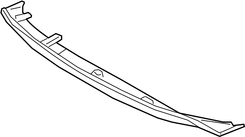 View 86612F2000 Valance Panel (Rear, Lower) Full-Sized Product Image