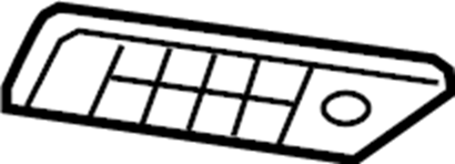 View 86513F3500 Bumper Cover Bracket (Left, Front, Upper, Lower) Full-Sized Product Image