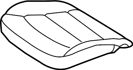 View 88160F3030XFT Seat Cover (Left, Front) Full-Sized Product Image