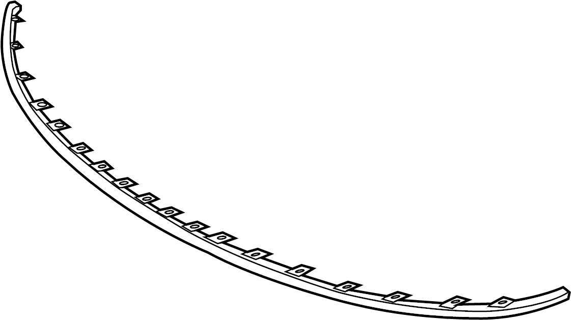View 86590A5000 Valance Panel (Front, Lower) Full-Sized Product Image