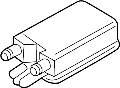 View 314201D650 Vapor Canister Full-Sized Product Image