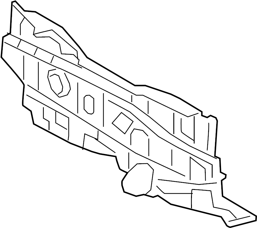View 84120A5010 Engine Compartment Insulation Full-Sized Product Image