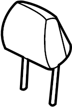 View 88700A5200SGG Headrest (Front) Full-Sized Product Image