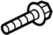 View 866992H000 Bolt. Bumper. Cover. Bracket. Stay.  Full-Sized Product Image