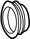 View 976433A570 A/C Compressor Clutch Pulley Full-Sized Product Image