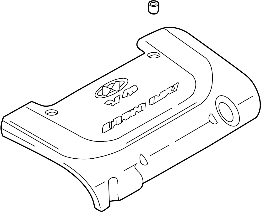 View 2924037100 COVER ASSY-ENGINE Full-Sized Product Image
