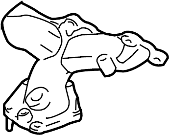 View 2851039001 Exhaust Manifold (Left) Full-Sized Product Image