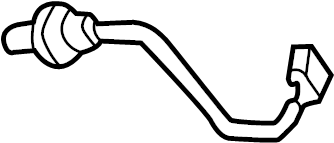 View 3921037145 Oxygen Sensor (Right, Rear) Full-Sized Product Image