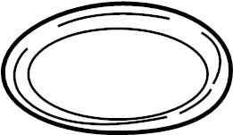 View 546333A000 Coil Spring Insulator (Front, Upper, Lower) Full-Sized Product Image